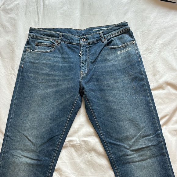 Off-White Blue Denim Jeans - Picture 9 of 11
